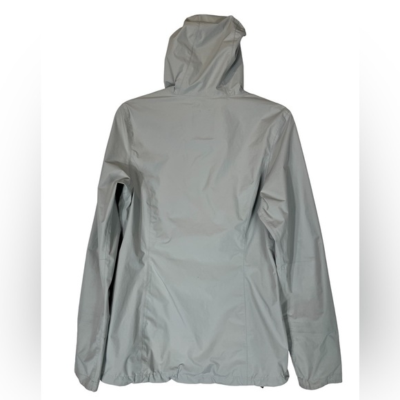 REI Co-op Rain Jacket Women’s Gray  Size XS Hooded Zip Up - Picture 3 of 6